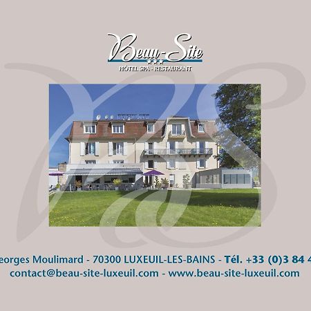Logis Hotel Restaurant Spa Beau Site 룩세일레벵즈 외부 사진